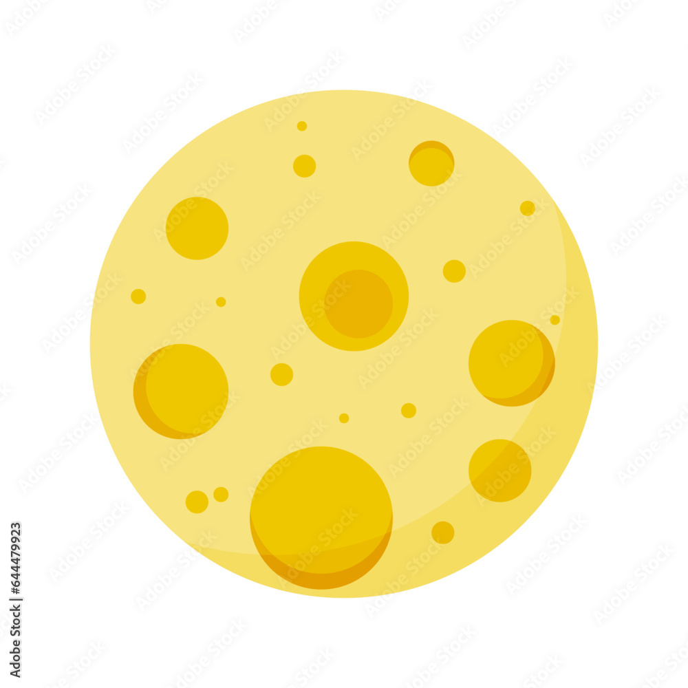 Halloween yellow moon icon isolated on transparent and white background. Close-up cheese element for design decoration. Vector illustration of cosmos in cartoon flat style. Halloween yellow moon icon isolated on transparent and white background. Close-up cheese element for design decoration. Vector illustration of cosmos in cartoon flat style.