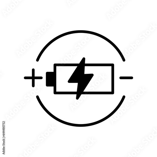 Rechargeable Vector Icon which can easily modify or edit


