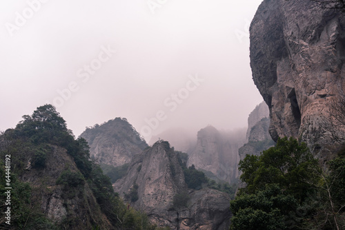 Early Spring, Lingfeng Scenic Area, Yandang Mountain, Leqing, Zhejiang Province, China