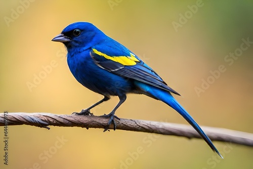 blue bird on a branch © Hameed