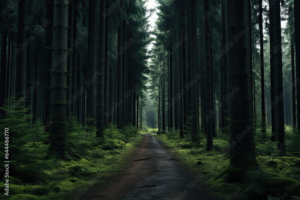 Obraz premium Path in the forest