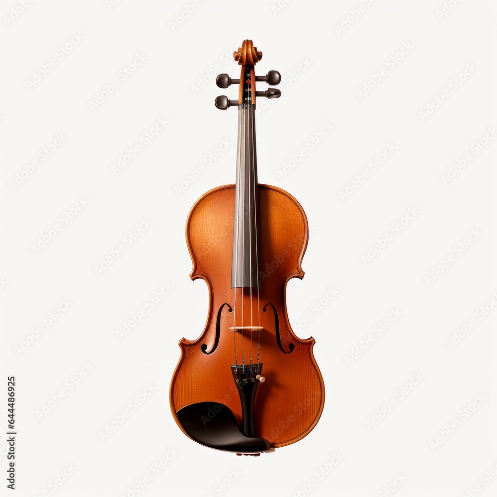 Fototapeta premium violin isolated on white