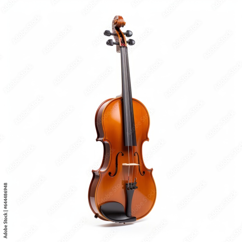 Fototapeta premium violin isolated on white