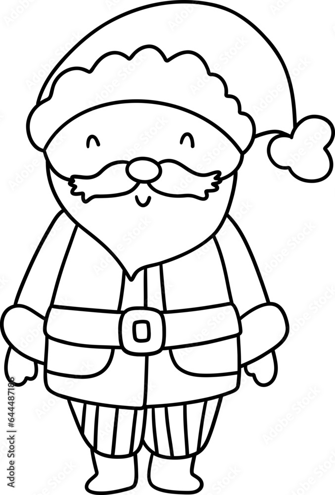  Christmas Santa - Cute Santa Claus for Festive Holiday Decorations