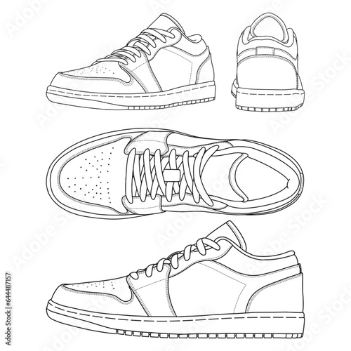 Basketball Sneakers low