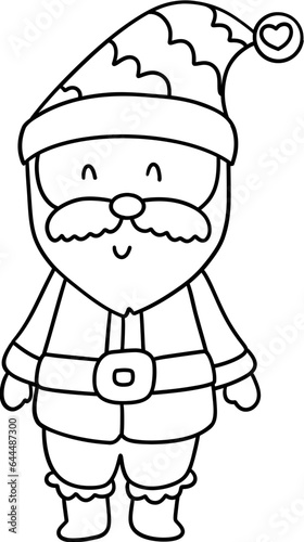  Christmas Santa - Cute Santa Claus for Festive Holiday Decorations