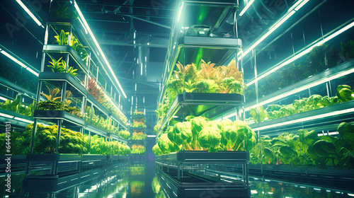 Light Spectrum Control in Indoor Farming, Tuning Growth Rays