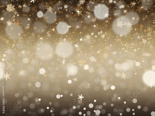 Shiny gold sparkling bokeh background bright colors view. Horizontal background for celebrations and invitation cards space