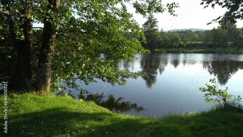 The unspoiled beauty of Hoellensteinsee in Viechtach, a tranquil retreat in the heart of Bavaria photo