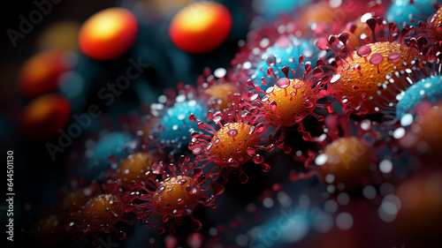 Structure of the Coronavirus VOC, photorealistic version © EcoPim-studio