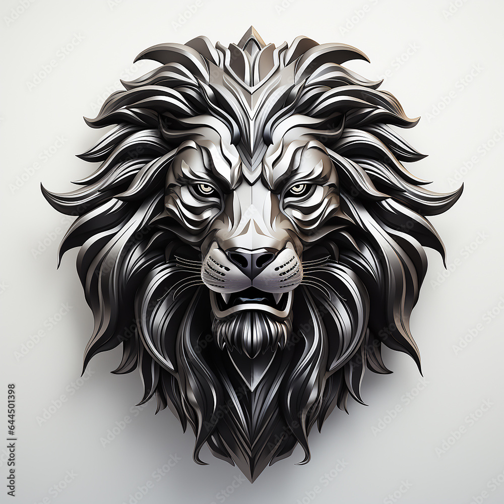 lion logo illustration