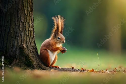 squirrel in the park © Lumos sp