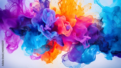 Abstract Watercolor: A Mesmerizing Dive into the World of Abstract Artistry © Sumuditha
