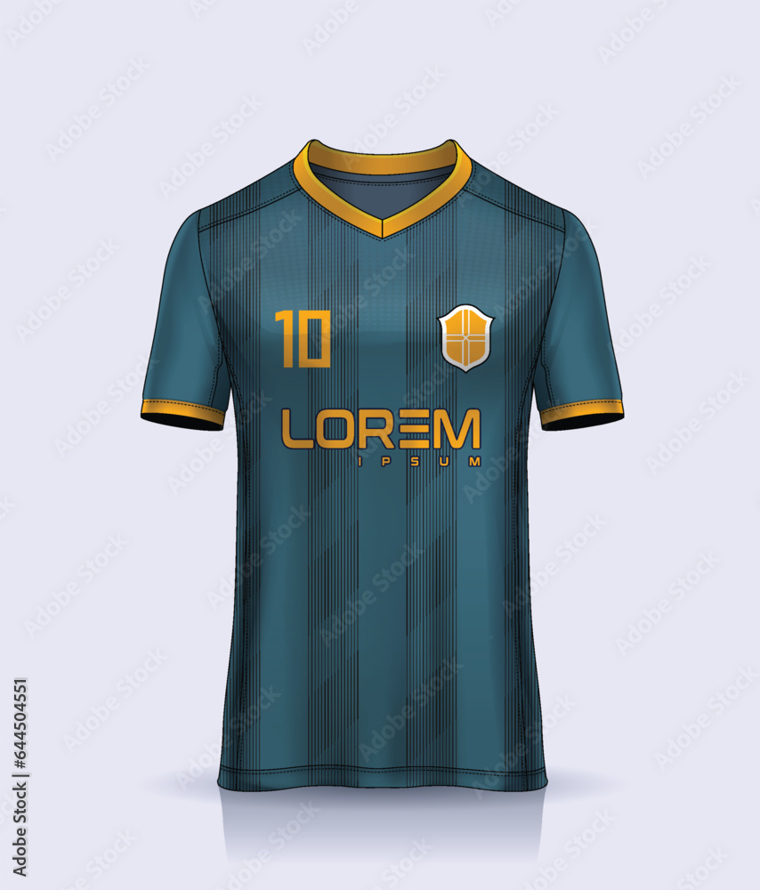t-shirt sport design template, Soccer jersey mockup for football club. uniform front view. t-shirt sport design template, Soccer jersey mockup for football club. uniform front view.