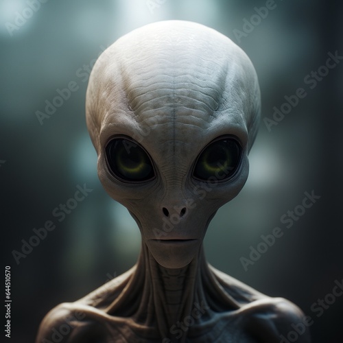 portrait of the alien