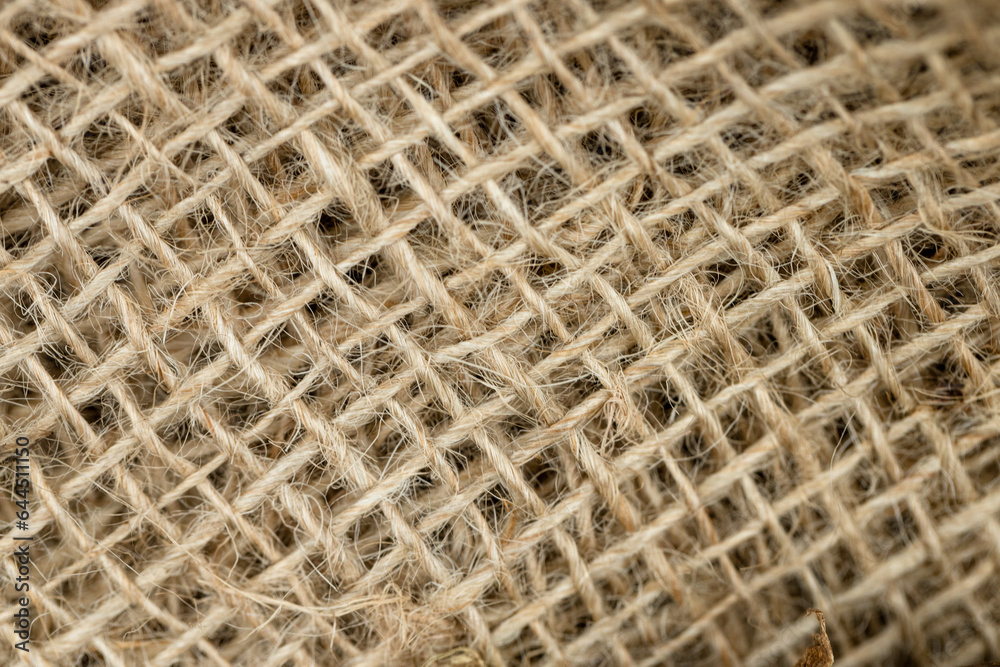 Brown sackcloth texture or background and empty space. Brown sackcloth texture or background and empty space.