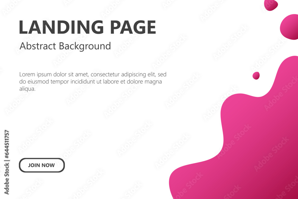 
 Link ×Title:
Landing page Template - Abstract design with waves shapes 