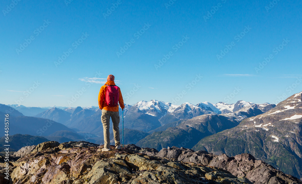 Obraz premium Hike in Canada