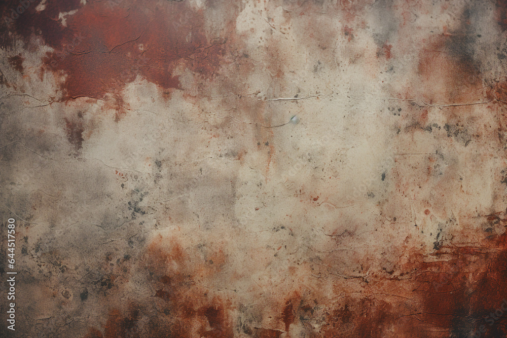 Obraz premium Image of enigmatic grungy and textured colored shabby old background and generative AI