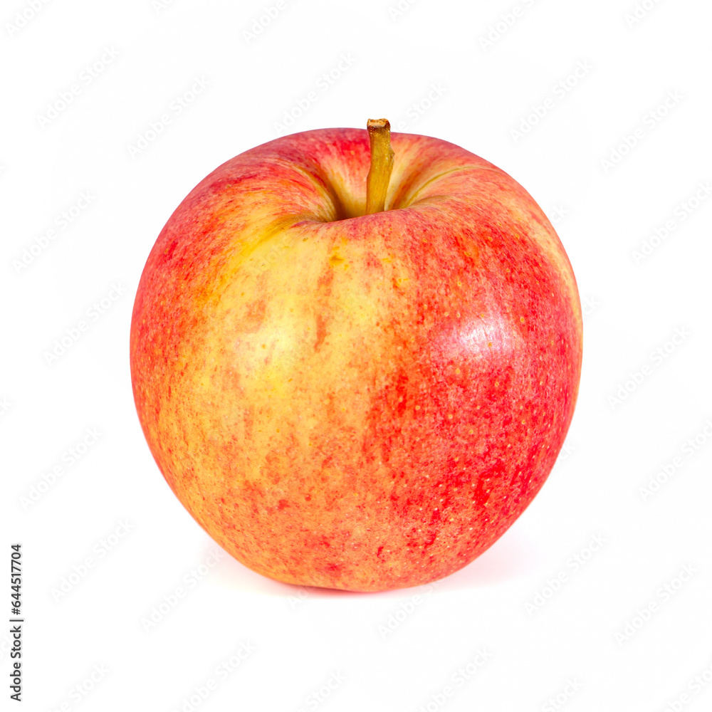 Red apple isolated on white background. Fruit Red apple isolated on white background. Fruit