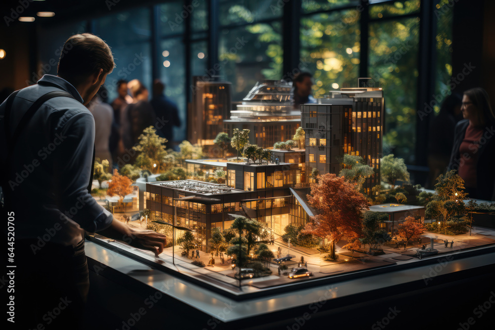A strategic planning session with business professionals brainstorming ideas. Generative Ai. A strategic planning session with business professionals brainstorming ideas. Generative Ai.