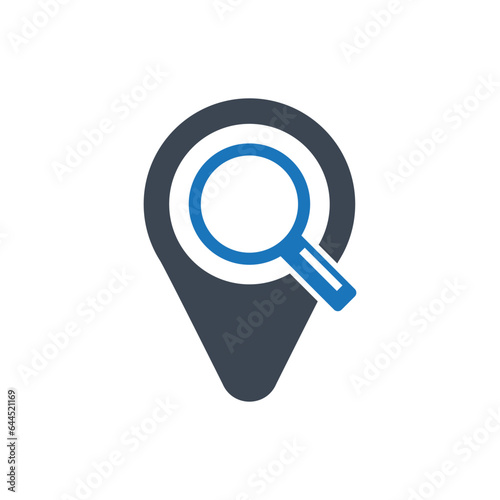 Location searching icon