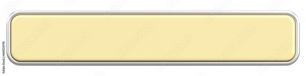Title label. Header label. 3D illustration. Title label. Header label. 3D illustration.