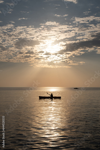 Morning Canoe on Lake Superior