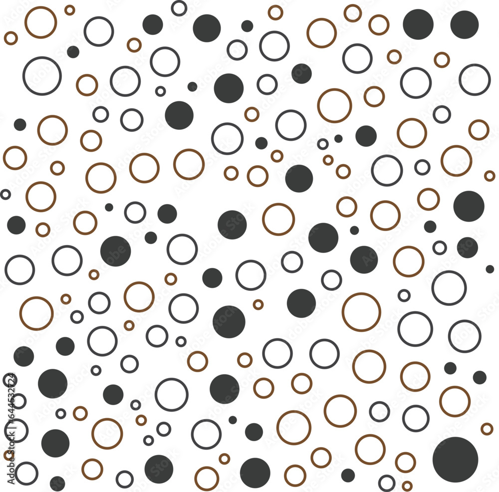 seamless pattern with circles seamless pattern with circles