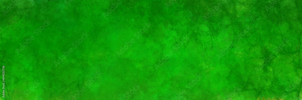 Elegant green background with marbled texture, old vintage grunge design, green Christmas background, St Patrick’s day color.