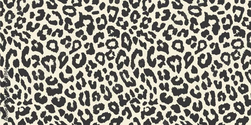 Obraz  Cheetah Print Background - White Leopard Print seamless - Seamless pattern of white leopard skin
