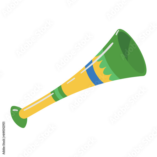 vuvuzela icon isolated photo