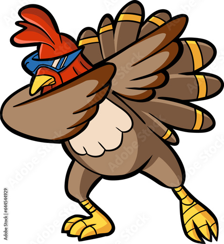 funny thanksgiving turkey dabbing dance 