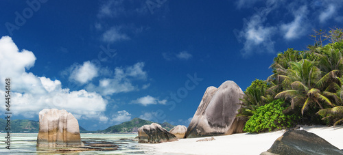 beach on the seychelles