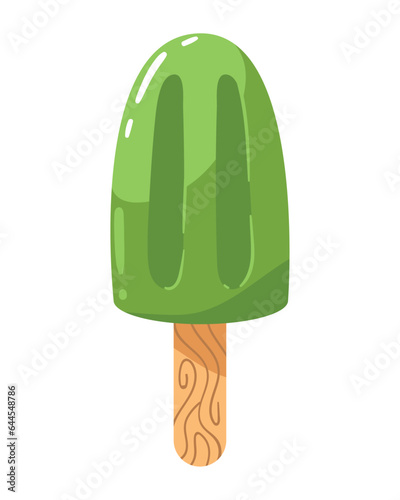 matcha tea ice cream icon