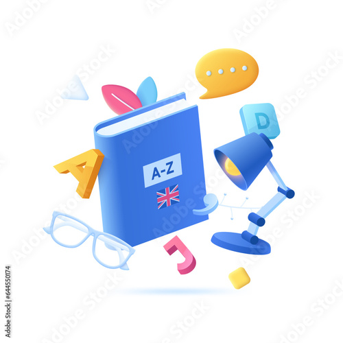 3D Cartoon Business Vector Illustration