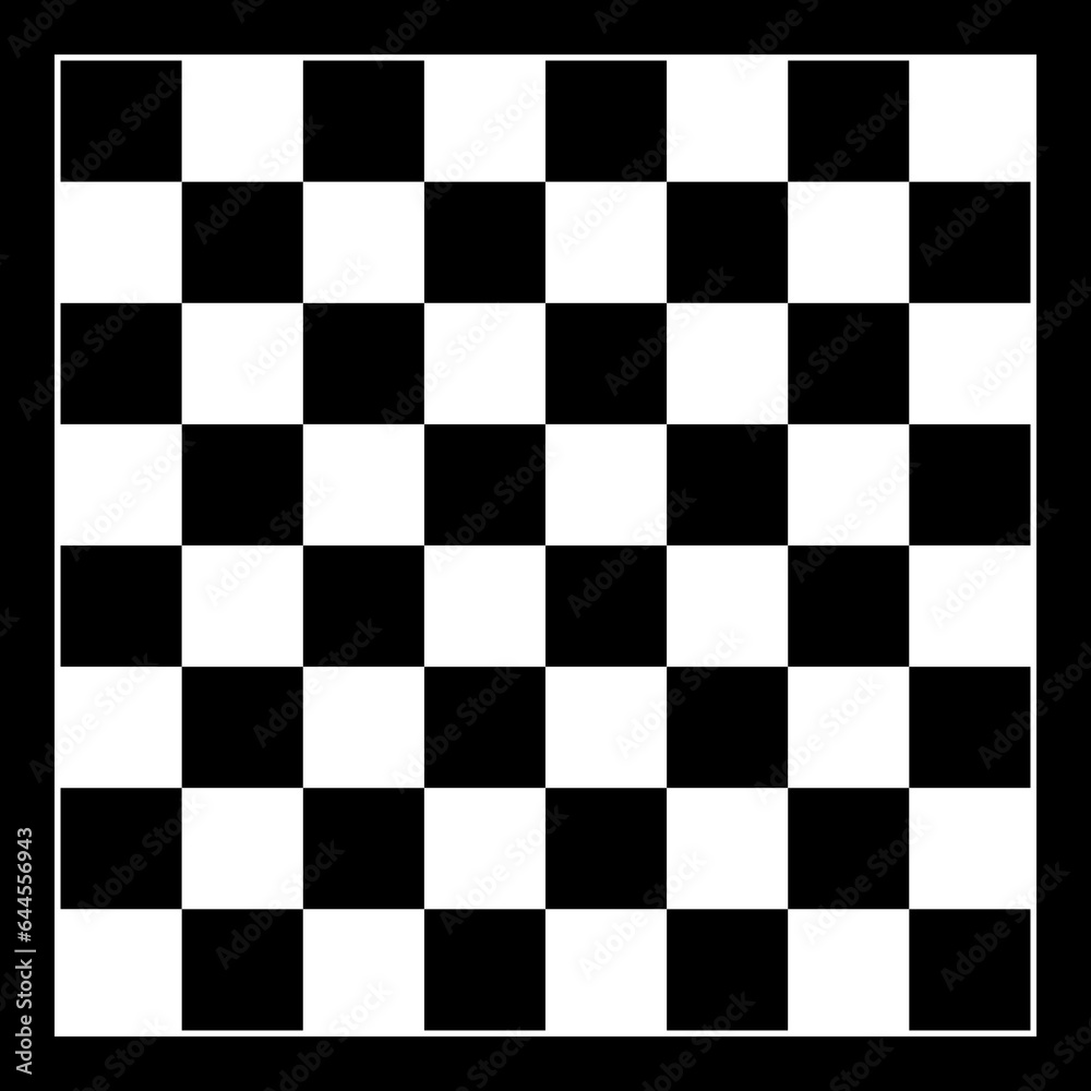 Fototapeta premium Chess checkerboard template vector image