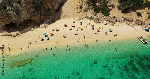 Cala Brandinchi beach in Italy