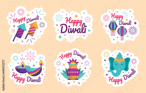 Diwali Festivity Sticker © iconfromus