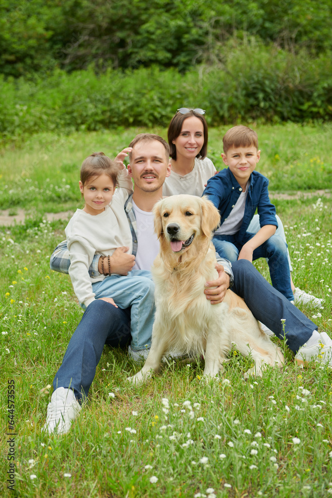 cheerful friendly family cheerful friendly family