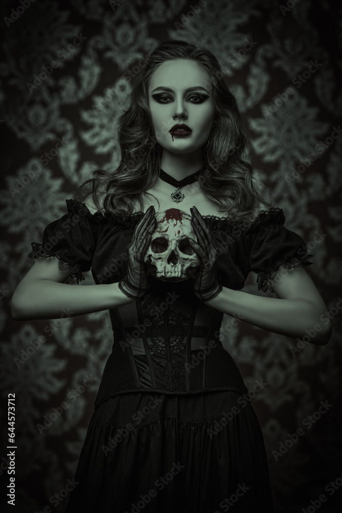 devilish gothic vampire