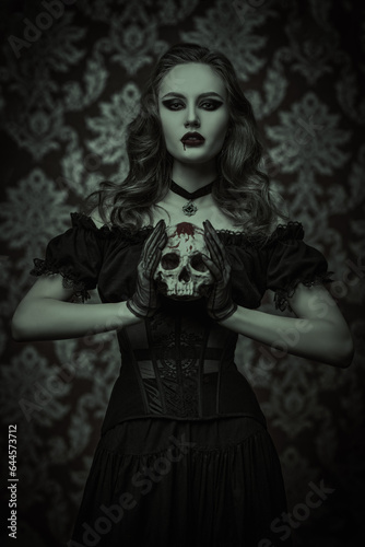 devilish gothic vampire