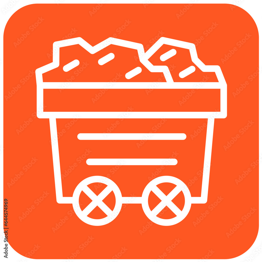 Mine Vector Icon Design Illustration Mine Vector Icon Design Illustration