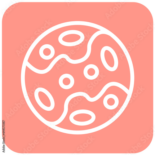 Pluto Vector Icon Design Illustration