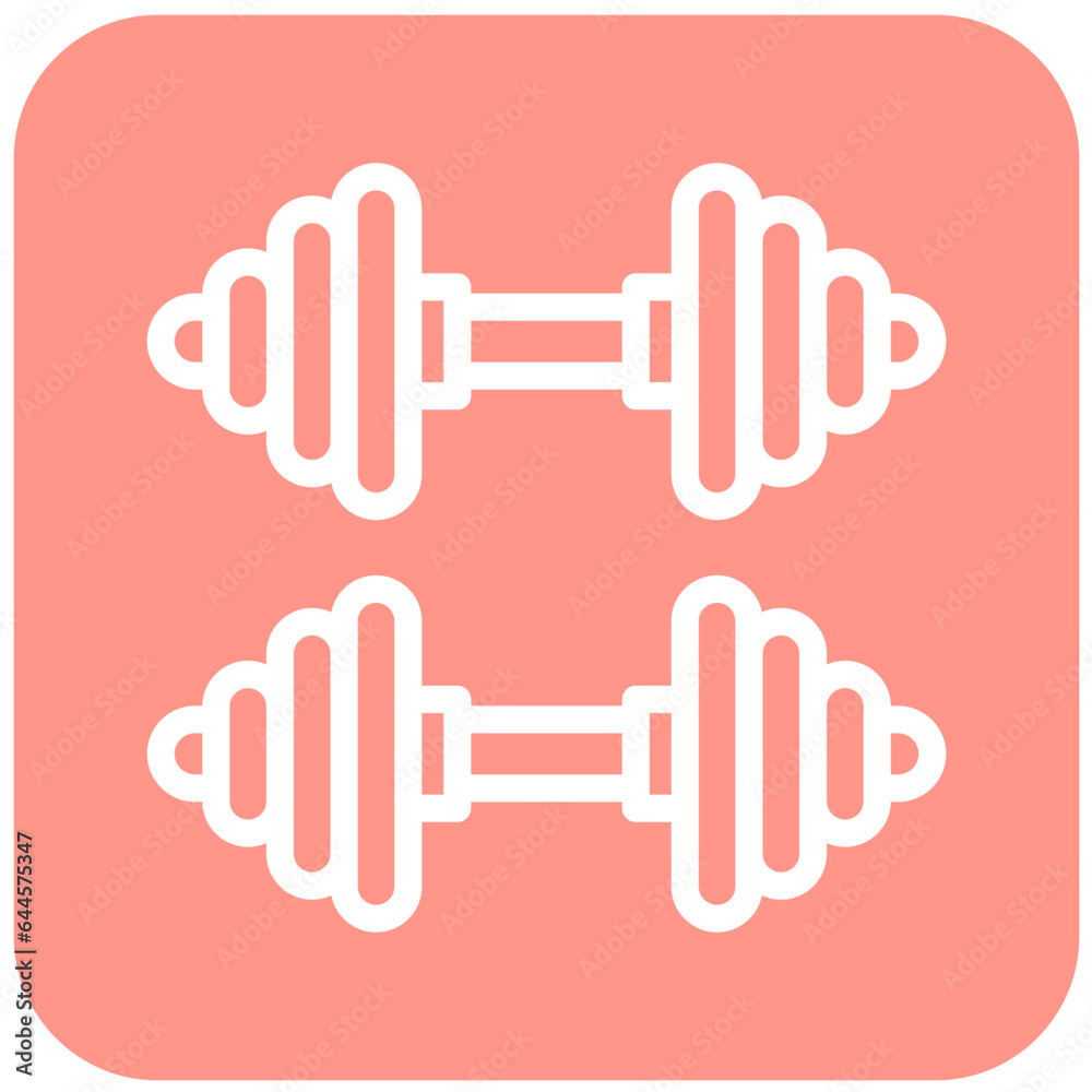 Dumbbells Vector Icon Design Illustration Dumbbells Vector Icon Design Illustration