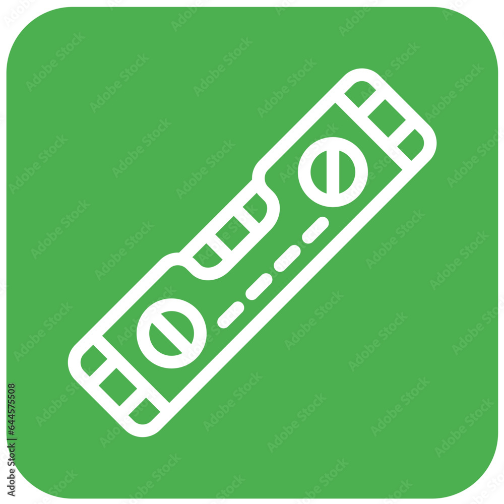 Spirit level Vector Icon Design Illustration