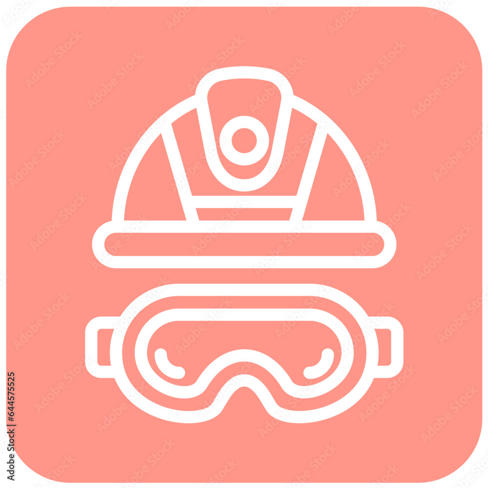 Safety glasses Vector Icon Design Illustration Safety glasses Vector Icon Design Illustration