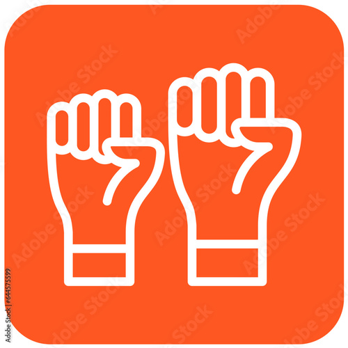 Protest Vector Icon Design Illustration