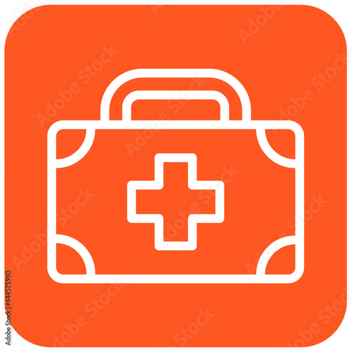 First aid kit Vector Icon Design Illustration