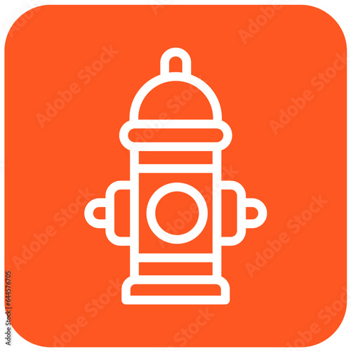 Fire hydrant Vector Icon Design Illustration